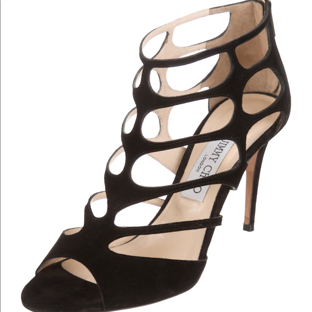 Jimmy Choo Cage Sandal - Picture 2 of 5